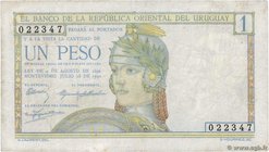 Country : URUGUAY 
Face Value : 1 Peso 
Date : 18 juillet 1930 
Period/Province/Bank : Banco de la Republica Oriental del Uruguay 
Catalogue refer...