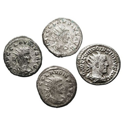 IMPERIO ROMANO. LOTES DE CONJUNTO. LOTES DE CONJUNTO. Lote de 4 monedas. VE. Ant...