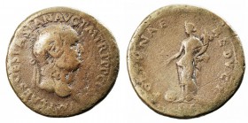 IMPERIO ROMANO. VESPASIANO. VESPASIANO. Sestercio. AE. R/FORTVNAE REDVCI. S.C. 23,62 g. RIC.422. Muy escasa. BC-.
