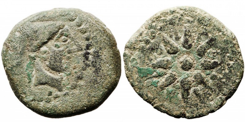 MONEDAS DE LA HISPANIA ANTIGUA. MALACA, MÁLAGA. MALACA, MÁLAGA. Sextante. AE. A/...