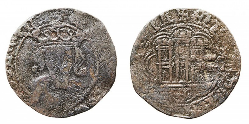 MONEDAS MEDIEVALES. CORONA CASTELLANO LEONESA. ENRIQUE IV. CORONA CASTELLANO LEO...