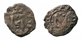 MONARQUÍA ESPAÑOLA. CARLOS I. CARLOS I. Cornado. AE. Pamplona. s/f. CAL.68. BC-/BC.