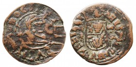 MONARQUÍA ESPAÑOLA. FELIPE IV. FELIPE IV. 16 Maravedís. AE. Granada R. 1661. Falsa de época. Sanahuja & JaraboNº-. Interesante. BC.