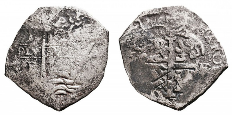 MONARQUÍA ESPAÑOLA. CARLOS II. CARLOS II. 8 Reales. AR. Potosí E. (1667). 22,19 ...