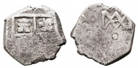 MONARQUÍA ESPAÑOLA. CARLOS II. CARLOS II. 2 Reales. AR. Sevilla M. (1686 Ó 1694). Tipo María. 5,06 g. CAL.Tipo 119. BC-.