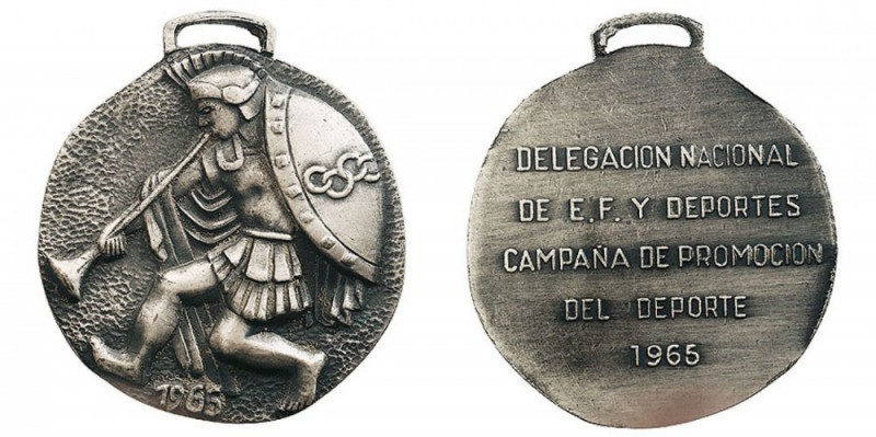 MEDALLAS. AE-50. Delegación Nacional de E. F. y Deportes. 1966. EBC.