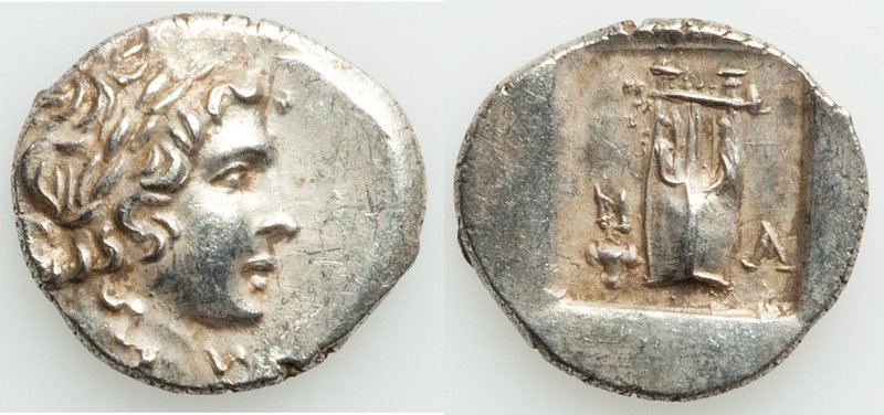 LYCIAN LEAGUE. Masikytes. Ca. 1st century BC. AR hemidrachm (15mm, 2.09 gm, 12h)...