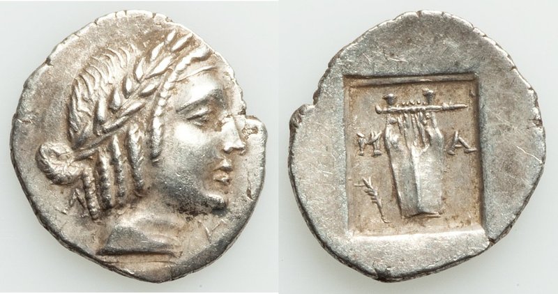 LYCIAN LEAGUE. Masikytes. Ca. 1st century BC. AR hemidrachm (17mm, 1.69 gm, 12h)...