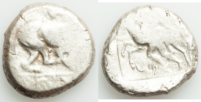 CYPRUS. Marion. Sasmas (ca. 470-450 BC). AR stater (22mm, 10.97gm, 9h). VG. Sasm...