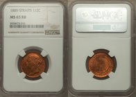 British Colony. Victoria 1/2 Cent 1889 MS65 Red and Brown NGC, KM15. Bright mostly red fields, very well struck. 

HID09801242017