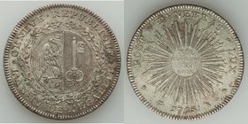 Geneva. City 12 Florins 9 Sols (Taler) 1795-TB XF (reverse adjustments) XF, KM111, Dav-1769. 40.1mm. 30.49gm. From the Allen Moretti Swiss Collection
...
