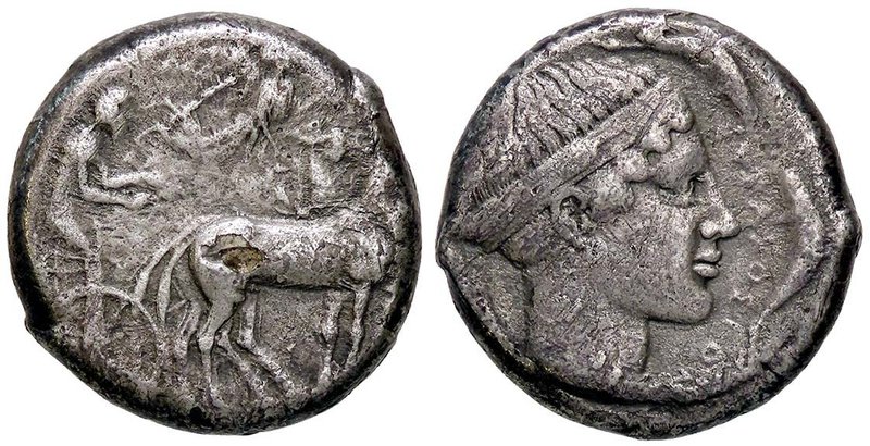 GRECHE - SICILIA - Siracusa (485-425 a.C.) - Tetradracma - Quadriga a d.; sopra ...
