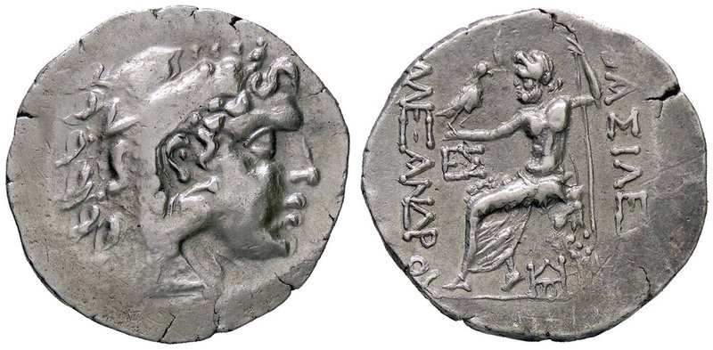 GRECHE - RE DI MACEDONIA - Alessandro III (336-323 a.C.) - Tetradracma - Testa d...