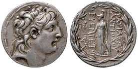 GRECHE - RE SELEUCIDI - Antioco VII, Eurgetes (138-129 a C.) - Tetradracma - Testa diademata a d. /R Atena stante a s. con Nike e scettro; dietro, uno...