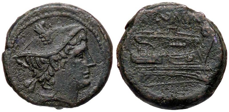 ROMANE REPUBBLICANE - ANONIME - Monete post-semilibrali (215-211 a.C.) - Semunci...