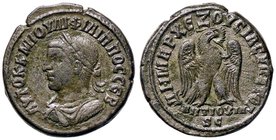 ROMANE PROVINCIALI - Filippo II (247-249) - Tetradracma (Antiochia ad Orontem) - Busto laureato a d. /R Aquila ad ali aperte a d., con corona nel becc...