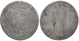 ZECCHE ITALIANE - BOLOGNA - Pio VI (1775-1799) - Scudo romano 1778 A. IIII CNI 32; Munt. 199a RR AG
MB