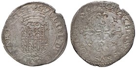 ZECCHE ITALIANE - CASALE - Guglielmo Gonzaga (1566-1587) - Bianco 1567 - Stemma coronato /R Croce ornata CNI 2/5; MIR 274/1 NC (MI g. 3,47)
qBB