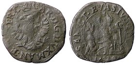 ZECCHE ITALIANE - CASALE - Carlo I Gonzaga (1627-1637) - Parpagliola 1629 - Aquila coronata /R Busto frontale di Sant'Evasio CNI 10; MIR 351 R (MI g. ...