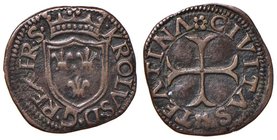 ZECCHE ITALIANE - CHIETI - Carlo VIII, Re di Francia (1495) - Cavallo - Scudo di Francia /R Croce ancorata MIR 416 (CU g. 2,08)
BB+