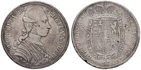 ZECCHE ITALIANE - FIRENZE - Pietro Leopoldo di Lorena (1765-1790) - Francescone 1781 Mont. 52 R AG
qBB/BB