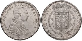 ZECCHE ITALIANE - FIRENZE - Pietro Leopoldo di Lorena (1765-1790) - Francescone 1786 MIR 385 R AG
BB/BB+