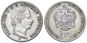 ZECCHE ITALIANE - VENEZIA - Francesco Giuseppe I d'Asburgo-Lorena (1848-1866) - Quarto di fiorino 1859 Pag. 237; Mont. 281 NC AG
BB