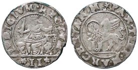 ZECCHE ITALIANE - VENEZIA - Monetazione anonima - 2 Gazzette - Leone a s. /R La Giustizia seduta di fronte tra due leoni Pao. 720; Mont. 41 (MI g. 1,2...