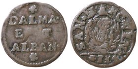 ZECCHE ITALIANE - VENEZIA - Monetazione per la Dalmazia e l'Albania - Gazzetta - Leone in soldo; in esergo: II /R Scritta su tre righe Pao. 799 CU SAN...