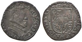 SAVOIA - Carlo Emanuele I (1580-1630) - Soldo 1595 Chambery - Busto a d. /R Stemma MIR 663e R (MI g. 1,57)
bel BB