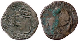 SAVOIA - Carlo Emanuele I (1580-1630) - Cavallotto 1613 MIR 658c NC (MI g. 2,4)III tipo
MB-BB