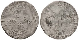 SAVOIA - Carlo Emanuele I (1580-1630) - Bianco 1581 Torino - Scudo inquartato /R Croce mauriziana MIR 644a RRR (MI g. 4,5)
meglio di MB