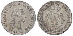 SAVOIA - Vittorio Amedeo III (1773-1796) - 7,6 soldi 1781 Mont. 379 MI
qSPL