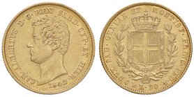 SAVOIA - Carlo Alberto (1831-1849) - 20 Lire 1842 G Pag. 194; Mont. 66 AU
qSPL