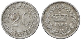 SAVOIA - Umberto I (1878-1900) - 20 Centesimi 1895 R Pag. 612; Mont. 59 R NI
SPL+