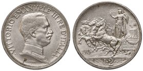 SAVOIA - Vittorio Emanuele III (1900-1943) - 2 Lire 1915 Quadriga briosa Pag. 738; Mont. 155 AG
SPL-FDC