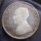 REPUBBLICA ITALIANA - Repubblica Italiana (monetazione in lire) (1946-2001) - 500 Lire 1974 - Marconi - Prova Mont. 1 R AG In astuccio
FDC