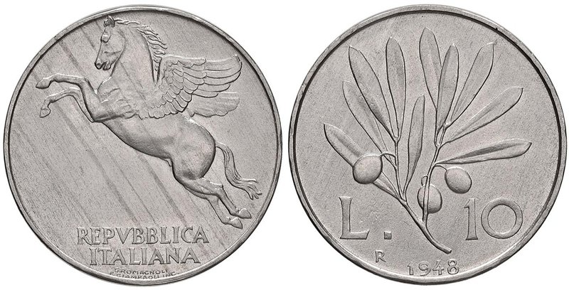 REPUBBLICA ITALIANA - Repubblica Italiana (monetazione in lire) (1946-2001) - 10...