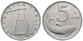 REPUBBLICA ITALIANA - Repubblica Italiana (monetazione in lire) (1946-2001) - 5 Lire 1956 Mont. 8 RR IT
BB+