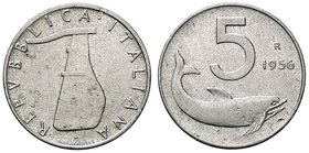 REPUBBLICA ITALIANA - Repubblica Italiana (monetazione in lire) (1946-2001) - 5 Lire 1956 Mont. 8 RR IT
qBB