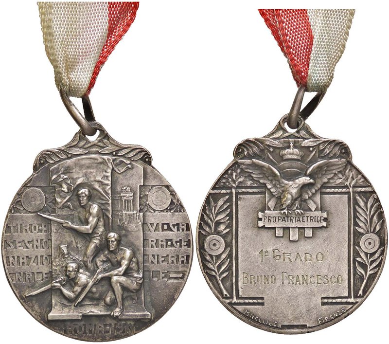 MEDAGLIE - SAVOIA - Vittorio Emanuele III (1900-1943) - Medaglia 1911 - Roma, ti...