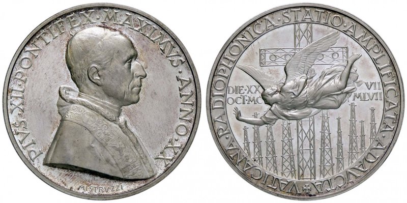MEDAGLIE - PAPALI - Pio XII (1939-1958) - Medaglia A. XX Mont. 40 R AG
qFDC/FDC