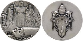 MEDAGLIE - PAPALI - Paolo VI (1963-1978) - Medaglia Per la sua morte (AG g. 101,7) Ø 56
FDC