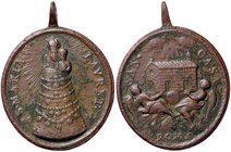 MEDAGLIE - RELIGIOSE - Medaglia Sacra casa e Vergine di Loreto AE mm 35x39
BB+