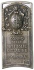 MEDAGLIE - CITTA' - Bologna - Distintivo Corpo guardie cittadine AG mm 20x40
SPL