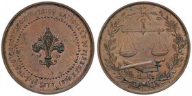 MEDAGLIE - CITTA' - Firenze - Medaglia 1891 - Congresso giuridico nazionale AE Opus: Vagnetti Ø 41 Colpetti
SPL