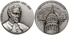 MEDAGLIE - CITTA' - Novara - Medaglia 2007 - A Antonio Rosmini MB Ø 62
FDC
