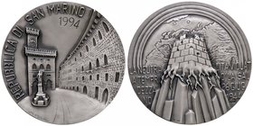 MEDAGLIE - CITTA' - San Marino - Medaglia 1994 - Pace per tutti i Popoli AG Ø 60
FDC