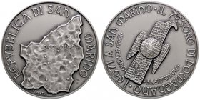 MEDAGLIE - CITTA' - San Marino - Medaglia 1995 - Il tesoro di Domagnano AG Opus: Pernazza Ø 60
FDC