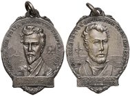 MEDAGLIE - CITTA' - San Marino - Medaglia 1916 - G. Oberdan e C. Battisti MB mm 24x28
qSPL